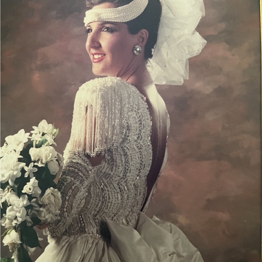 Vintage wedding dress from 1990